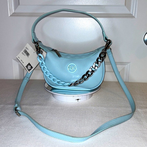 Anne Klein Handbags - Aqua Blue Anne Klein Shoulder & Crossbody Purse